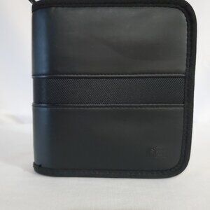 Case Logic CD Wallet / Travel Case – (28) CD Capacity – Black Faux Leather
